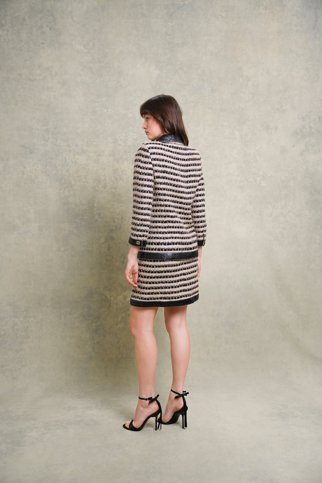 Chanel Egyptomania Fantasy Tweed Suit by Karl Lagerfeld (Pre-Fall 2019)