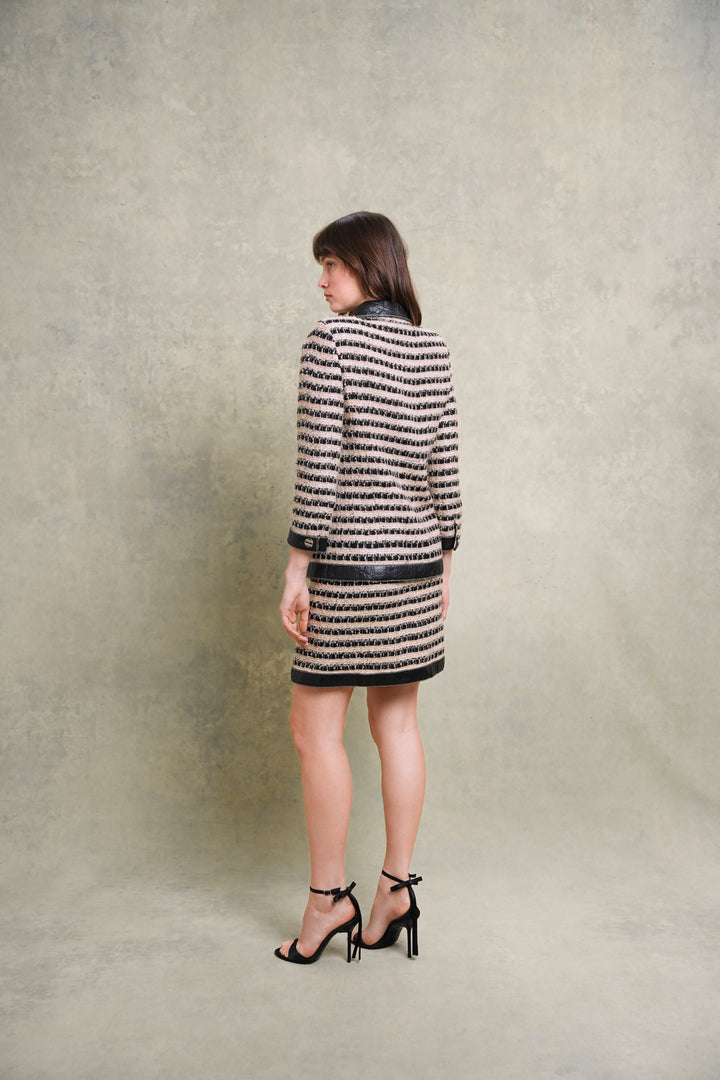 Chanel Egyptomania Fantasy Tweed Suit by Karl Lagerfeld (Pre-Fall 2019)