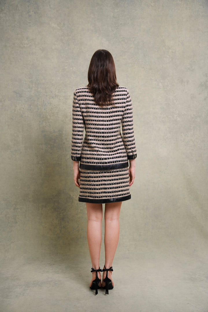 Chanel Egyptomania Fantasy Tweed Suit by Karl Lagerfeld (Pre-Fall 2019)