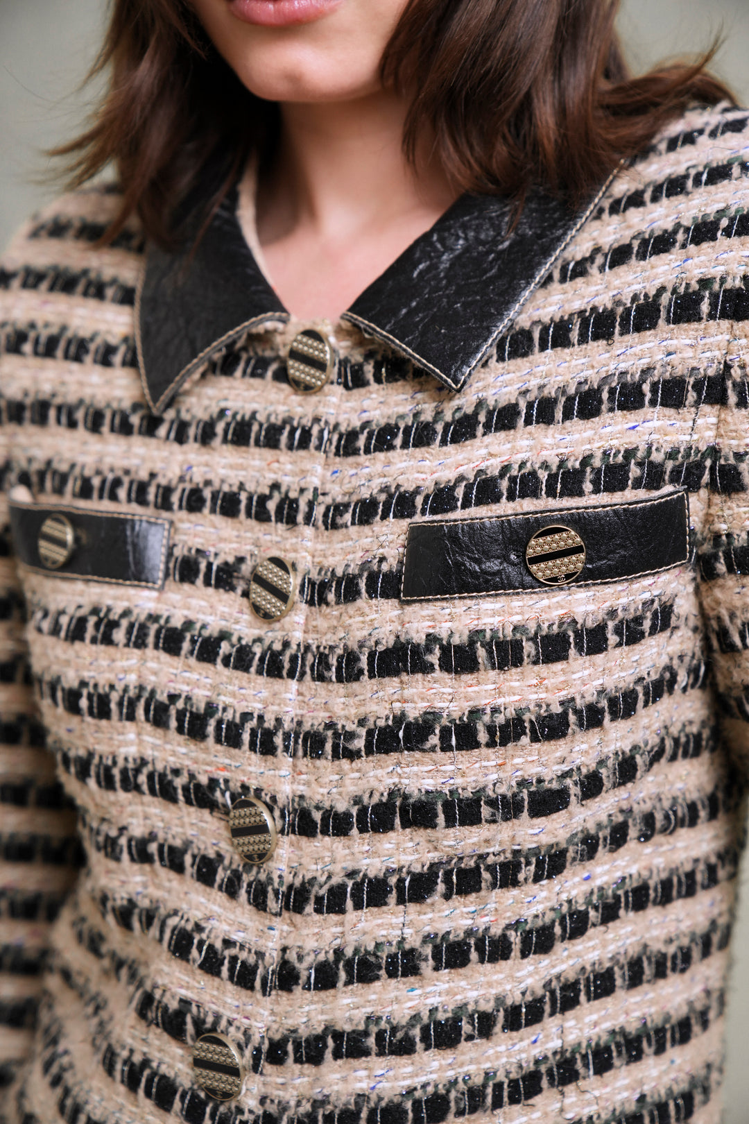 Chanel Egyptomania Fantasy Tweed Suit by Karl Lagerfeld (Pre-Fall 2019)