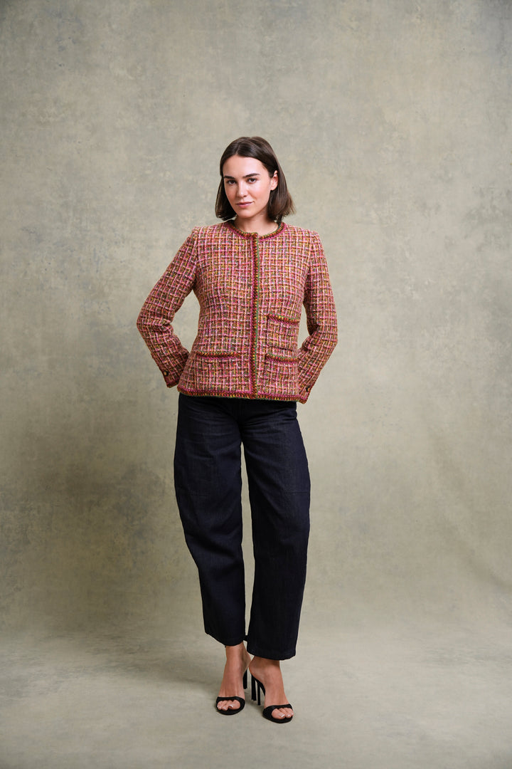 Chanel Multicolour Tweed Jacket by Karl Lagerfeld (AW 2001)