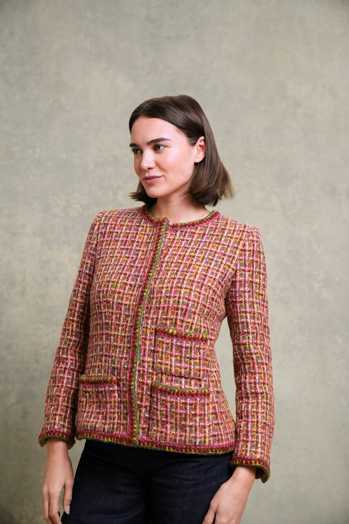 Chanel Multicolour Tweed Jacket by Karl Lagerfeld (AW 2001)