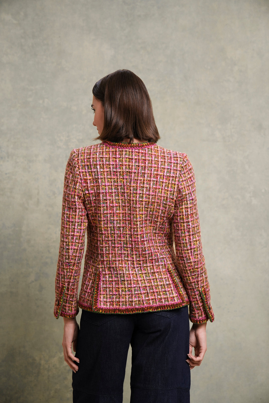 Chanel Multicolour Tweed Jacket by Karl Lagerfeld (AW 2001)