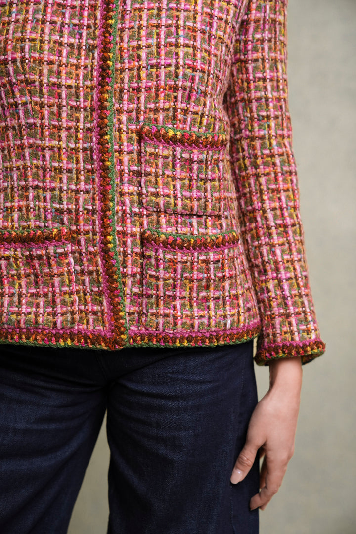 Chanel Multicolour Tweed Jacket by Karl Lagerfeld (AW 2001)