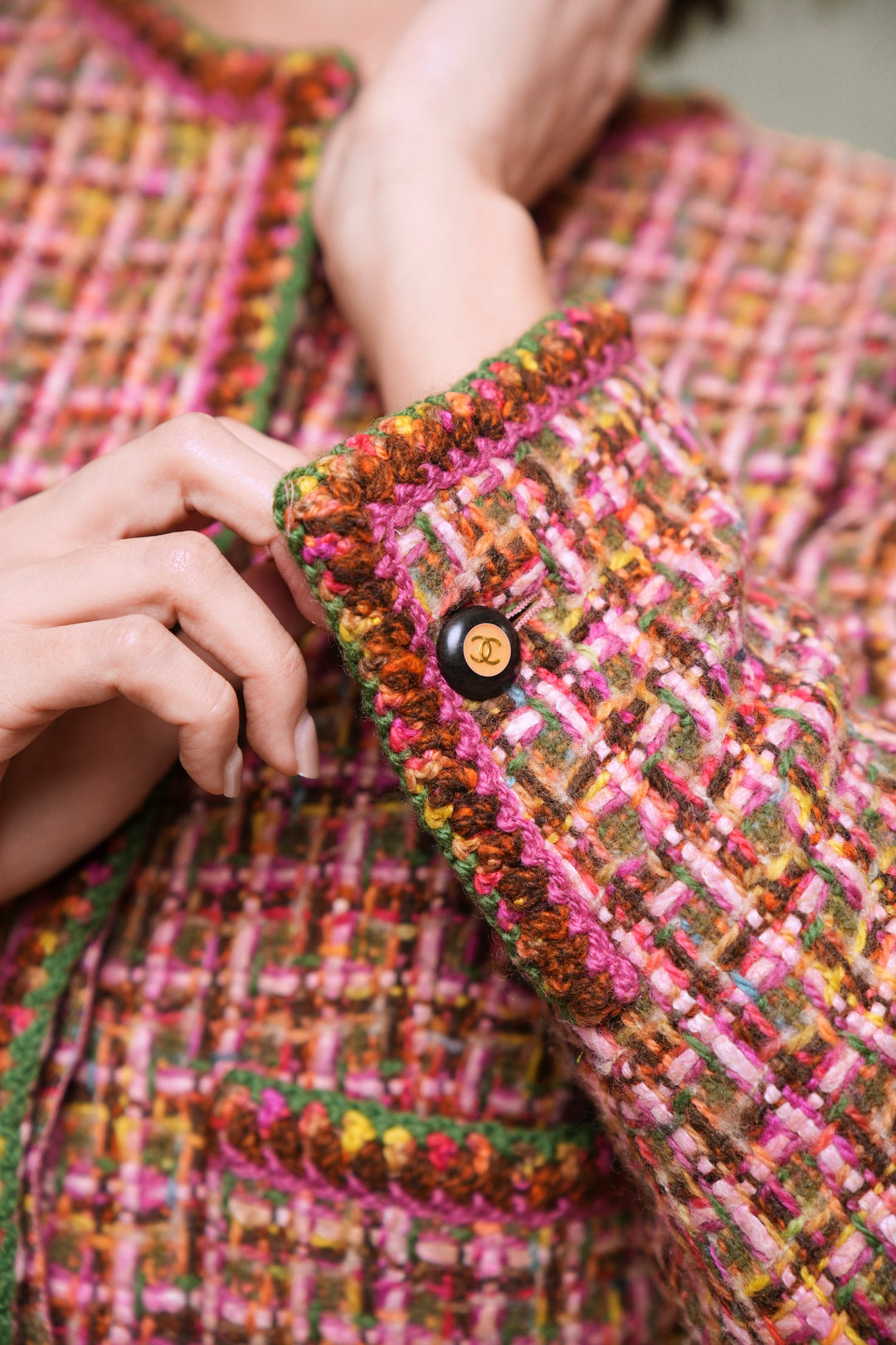 Chanel Multicolour Tweed Jacket by Karl Lagerfeld (AW 2001)