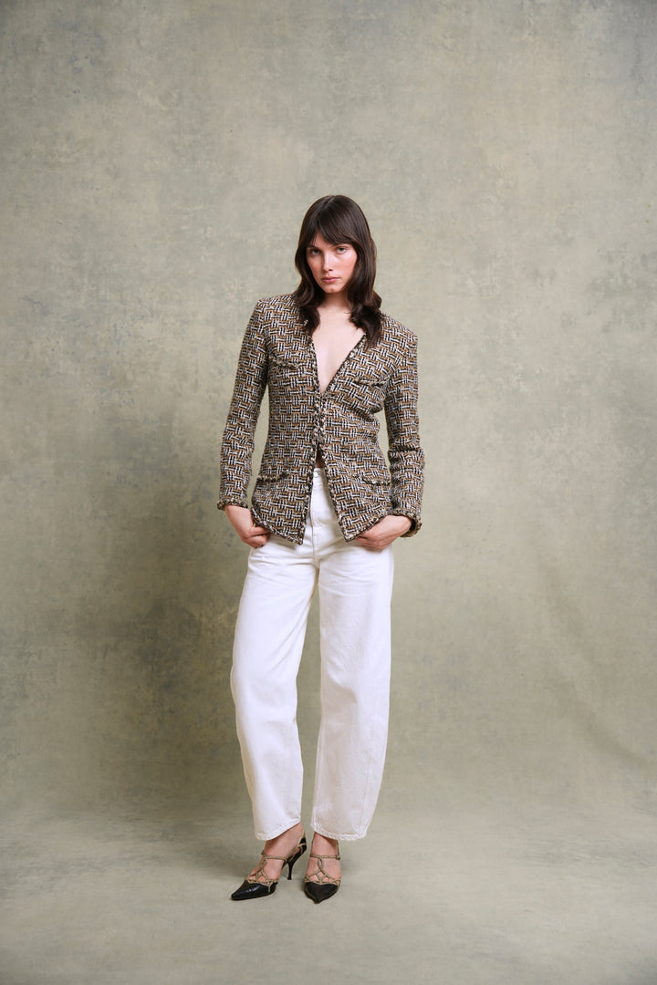 Chanel Paris-Dallas Tweed Jacket by Karl Lagerfeld (Pre-Fall 2014)