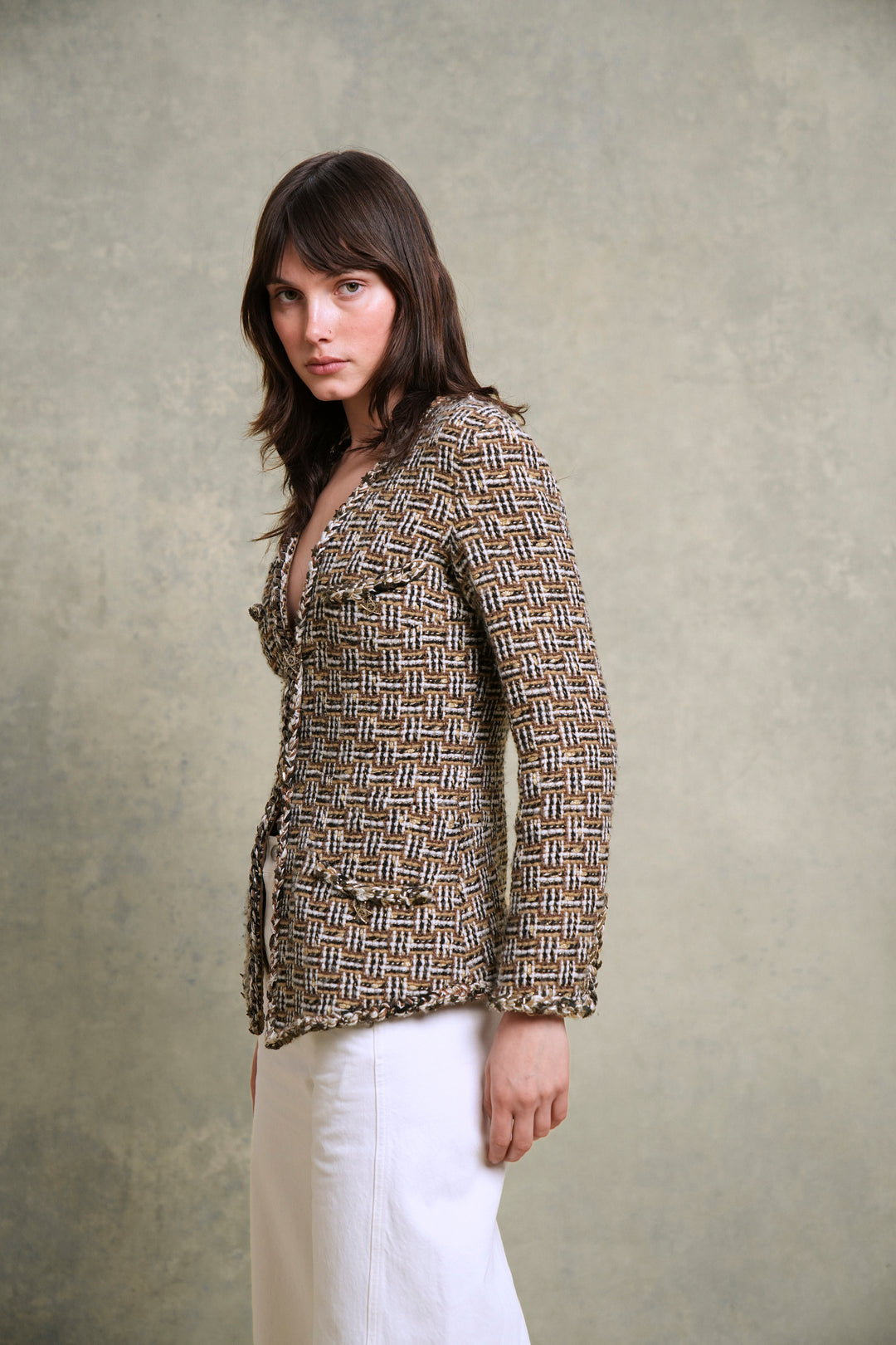 Chanel Paris-Dallas Tweed Jacket by Karl Lagerfeld (Pre-Fall 2014)