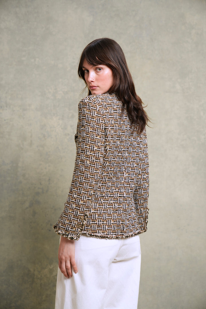 Chanel Paris-Dallas Tweed Jacket by Karl Lagerfeld (Pre-Fall 2014)