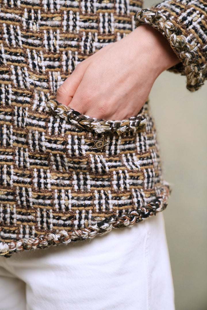 Chanel Paris-Dallas Tweed Jacket by Karl Lagerfeld (Pre-Fall 2014)