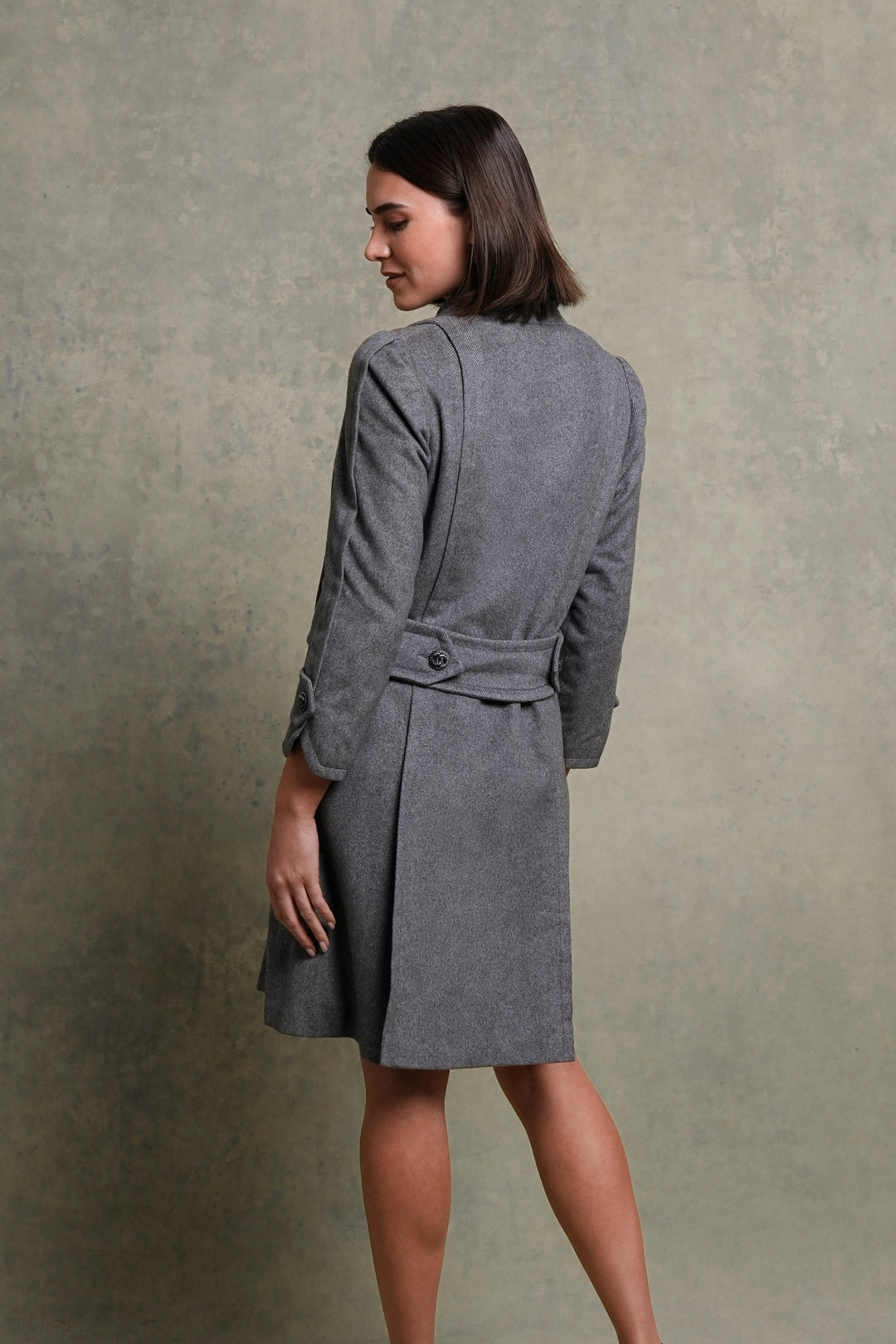 Chanel Haute Couture Grey Cashmere Coat (AW 1974)