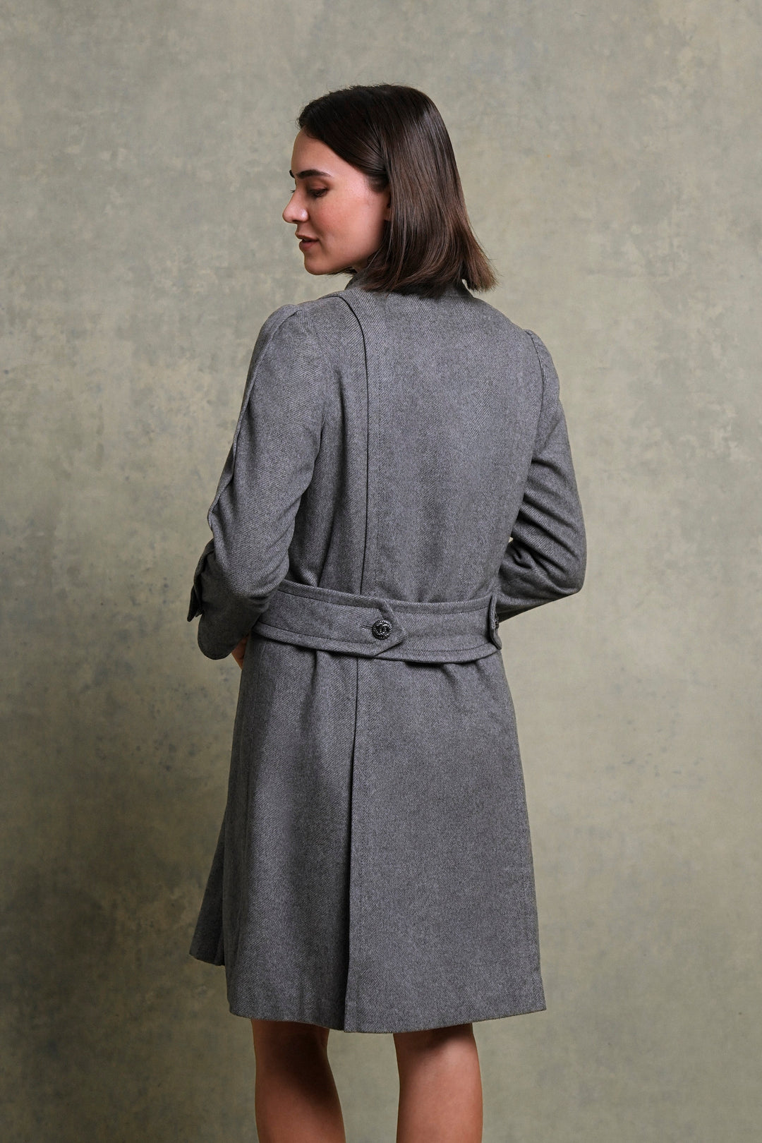 Chanel Haute Couture Grey Cashmere Coat (AW 1974)