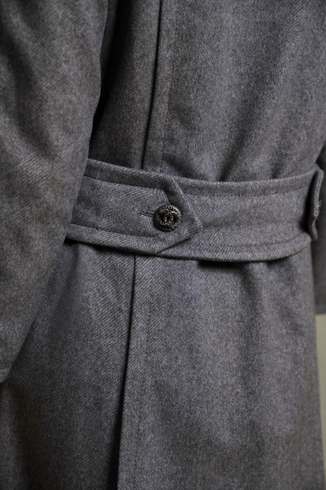 Chanel Haute Couture Grey Cashmere Coat (AW 1974)