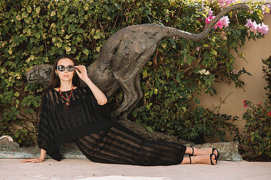 Christian Dior Knit Maxi Dress and Top by John Galliano (AW 1999)