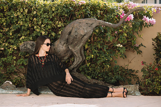 Christian Dior Knit Maxi Dress and Top by John Galliano (AW 1999)