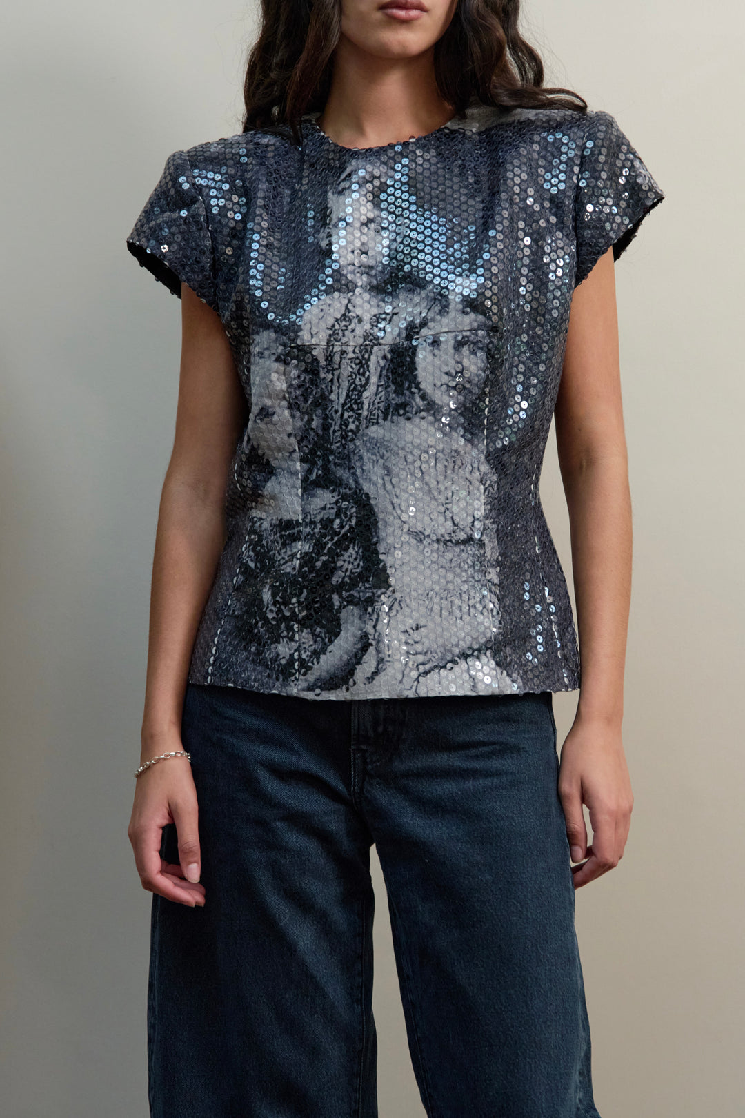 Alexander McQueen Sequin Top (AW 1998)