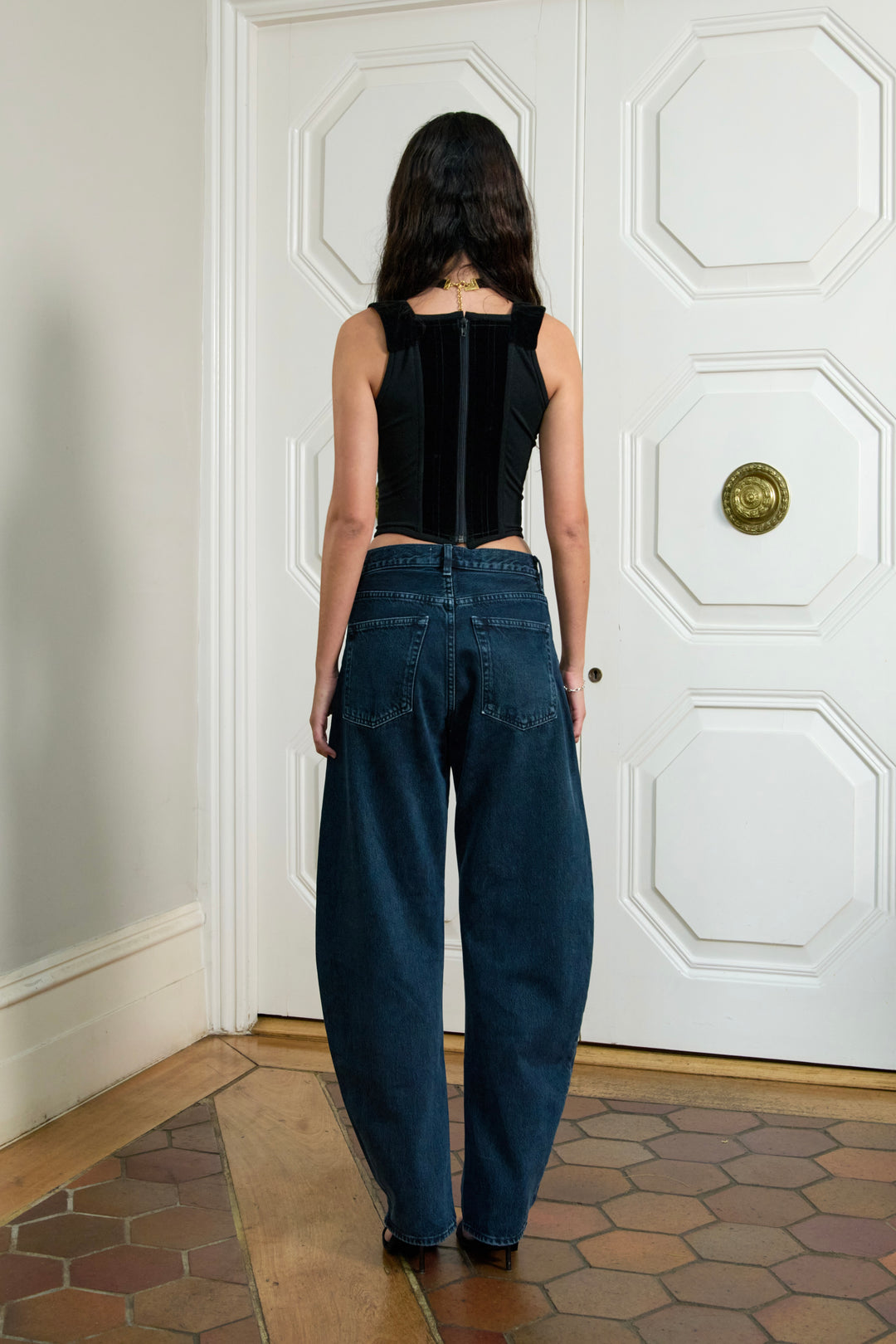 Vivienne Westwood Black Velvet Corset (AW 1991)
