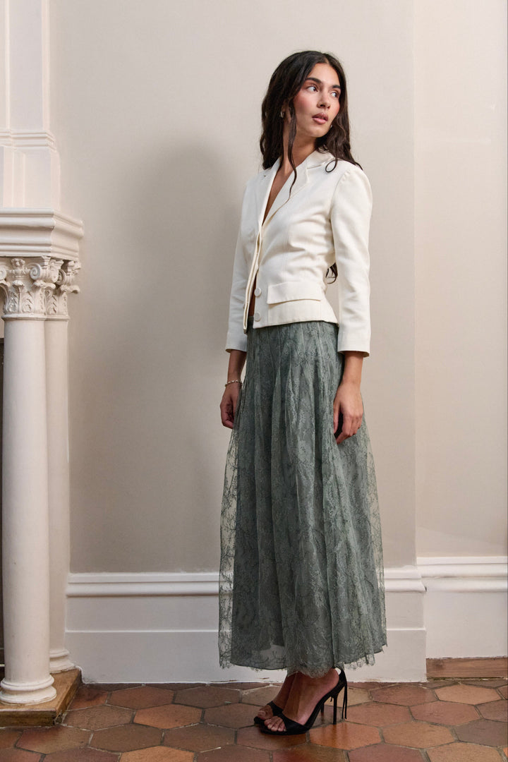 Christian Dior Ivory Jacket by John Galliano (Cruise 2008)