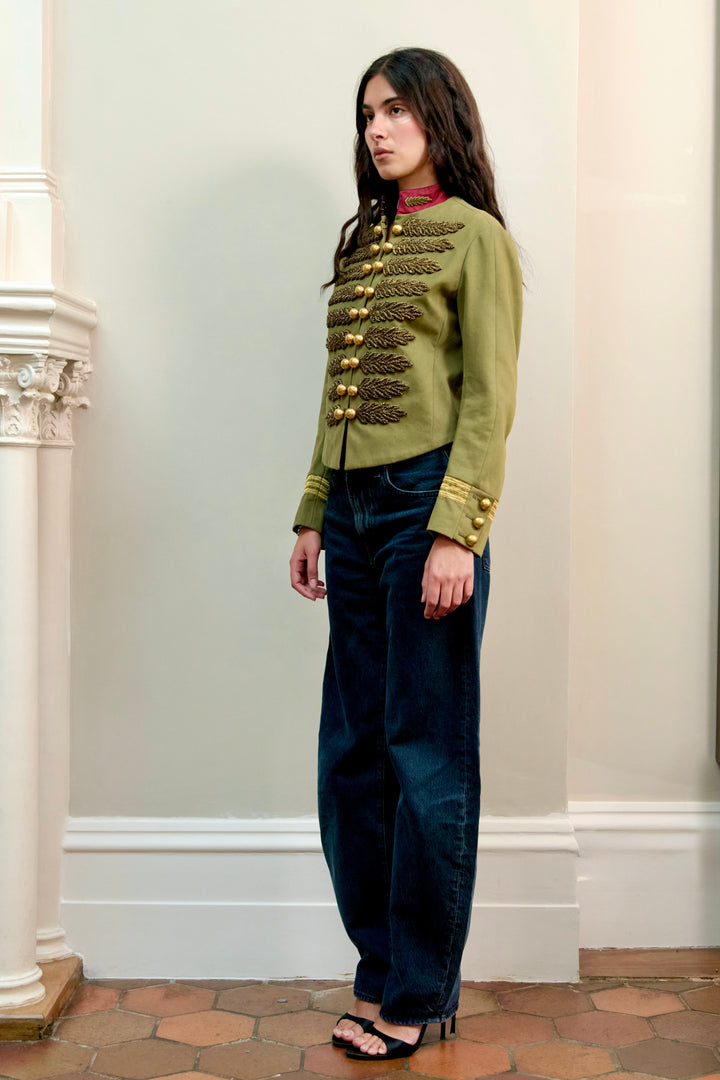 Gucci Military Inspired Jacket by Frida Giannini (SS 2015)