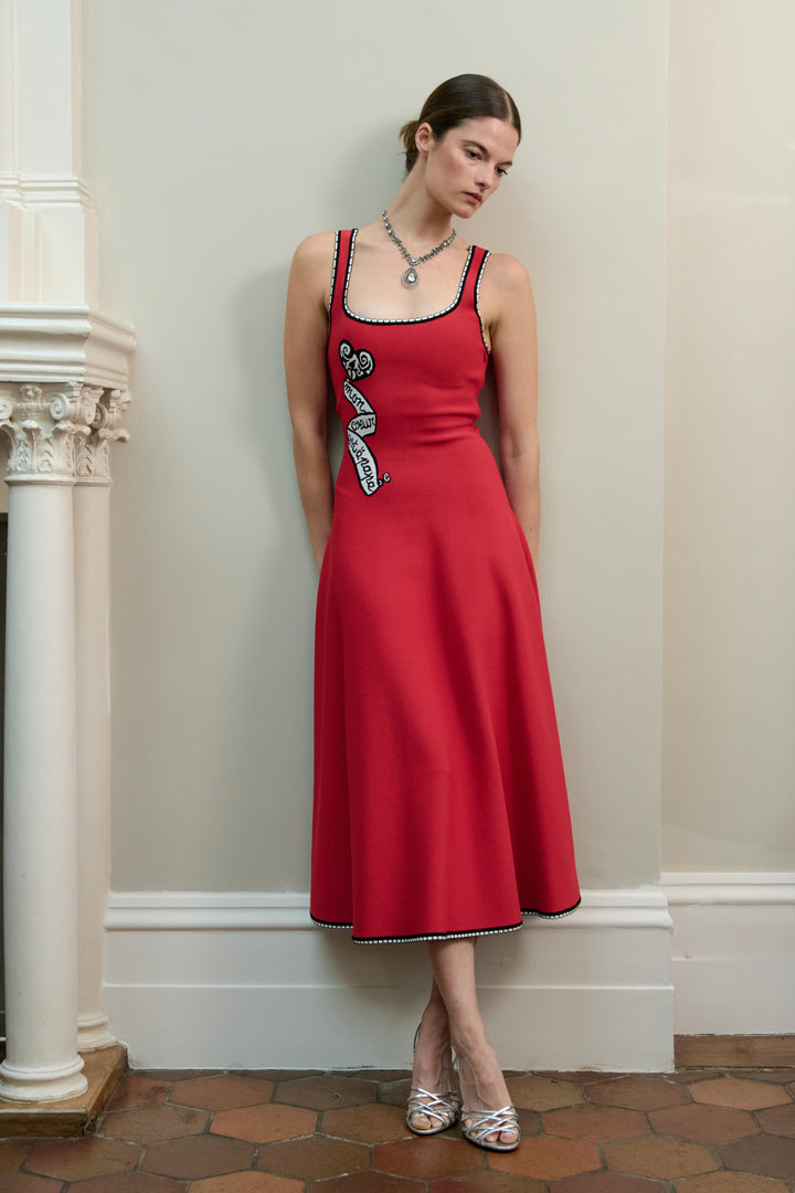 ALAÏA 'Mon Cœur est à Papa' Re-Edition Dress (SS 1992)