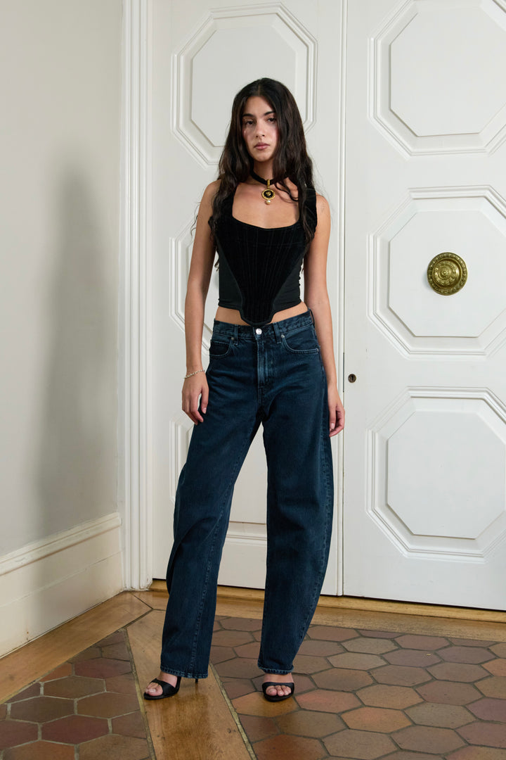 Vivienne Westwood Black Velvet Corset (AW 1991)