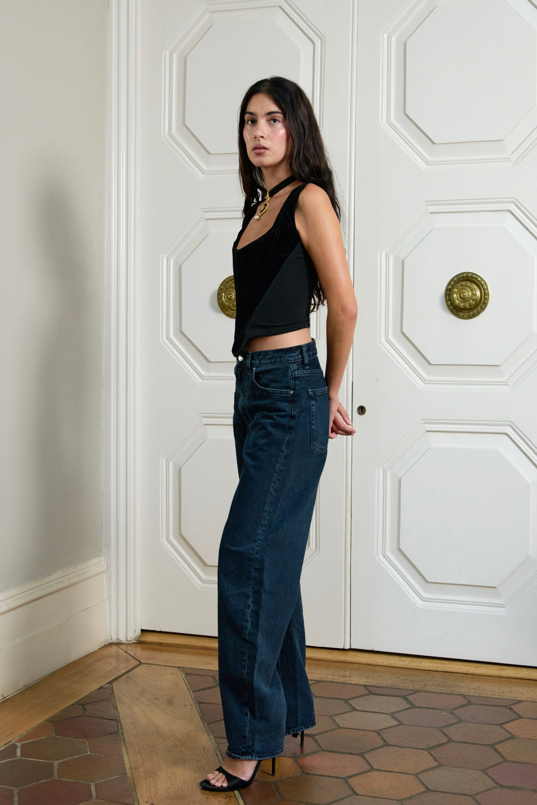 Vivienne Westwood Black Velvet Corset (AW 1991)