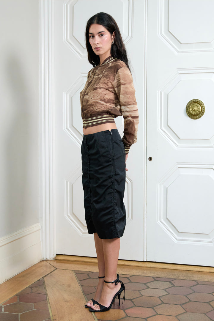 Jean Paul Gaultier Mesh Bedouins Bomber Jacket (SS 1998)