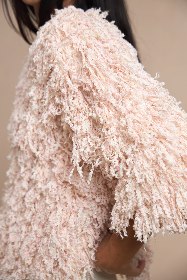 Chanel Pink Fringe Top by Karl Lagerfeld (SS 2018)