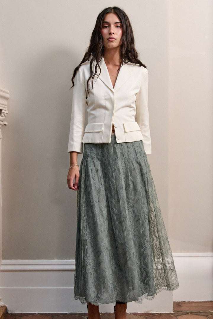 Christian Dior Ivory Jacket by John Galliano (Cruise 2008)