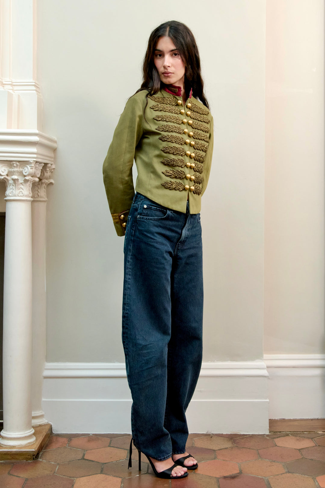 Gucci Military Inspired Jacket by Frida Giannini (SS 2015)