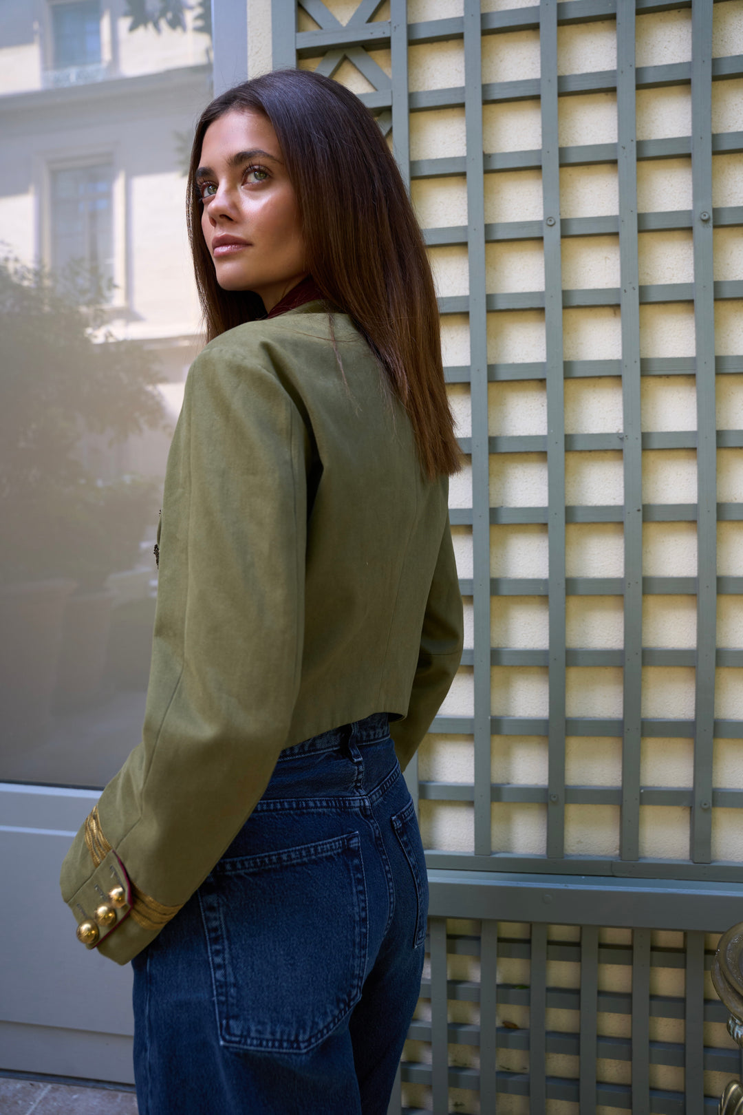 Gucci Military Inspired Jacket by Frida Giannini (SS 2015)