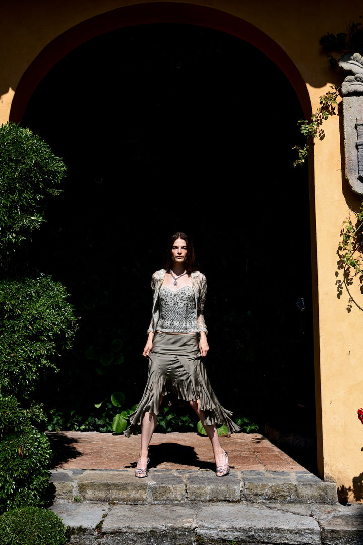 Christian Dior Cardigan and Camisole Set by John Galliano (AW 2000)