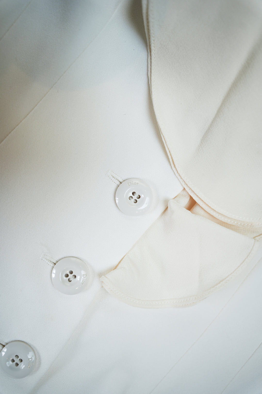 Christian Dior Ecru Silk Suit by John Galliano (SS 2008)