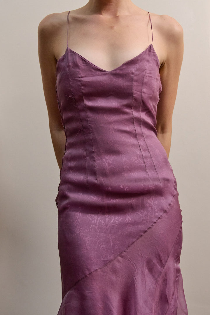 Christian Dior Lilac Evening Gown by John Galliano (SS 1998)