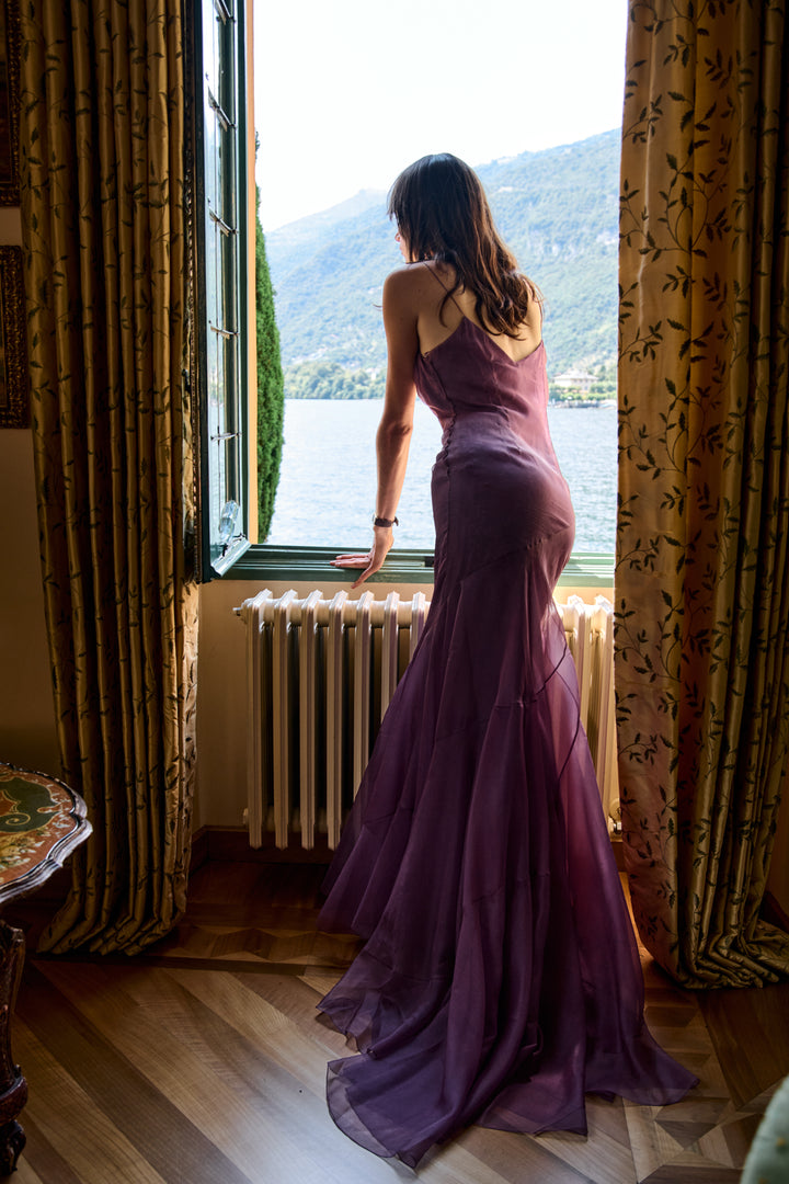 Christian Dior Lilac Evening Gown by John Galliano (SS 1998)