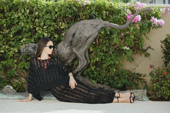 Christian Dior Knit Maxi Dress and Top by John Galliano (AW 1999)