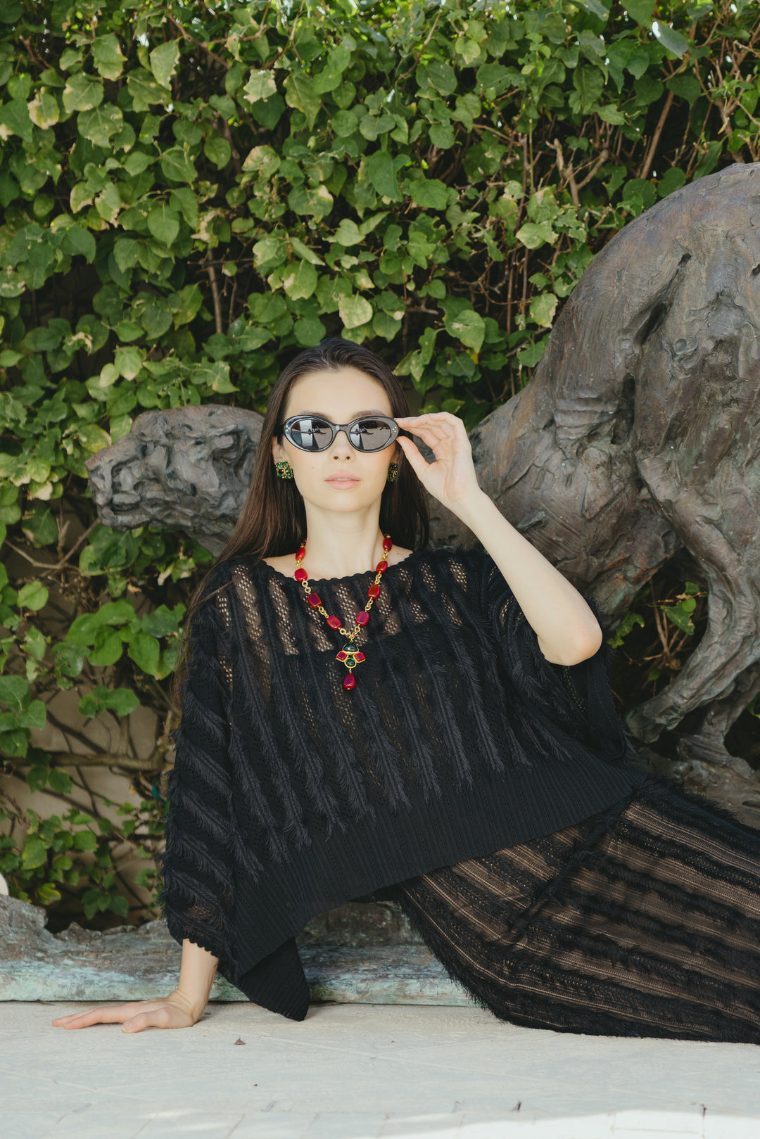 Christian Dior Knit Maxi Dress and Top by John Galliano (AW 1999)