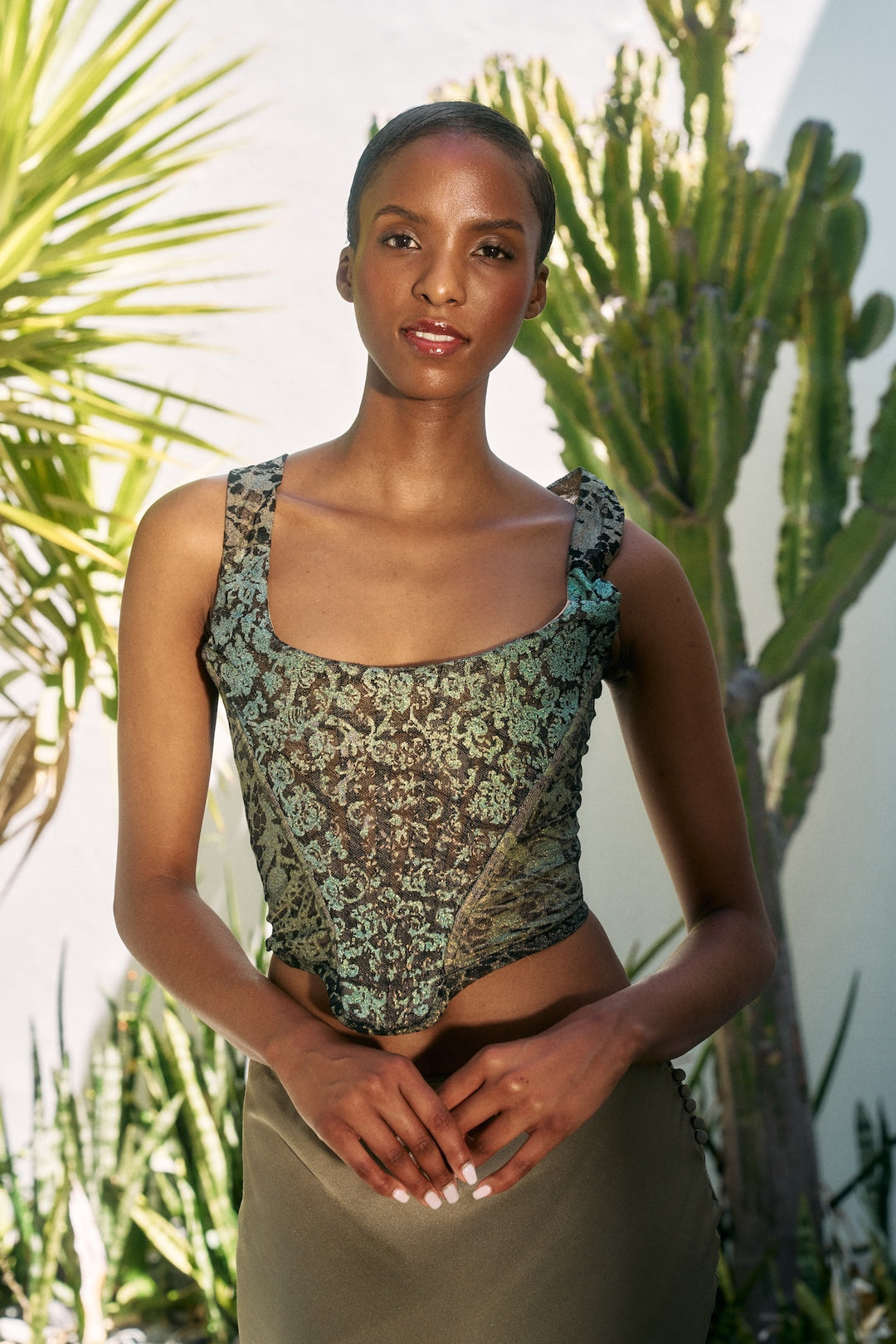 Vivienne Westwood Lace-Print Corset (AW 1992)