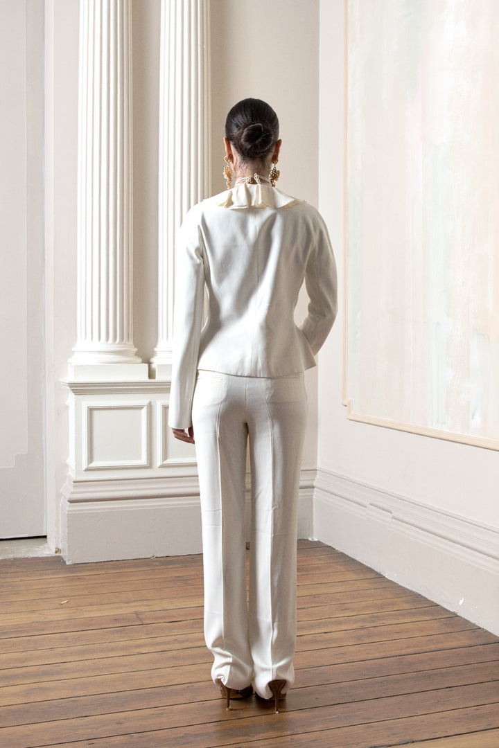 Christian Dior Ecru Silk Suit by John Galliano (SS 2008)