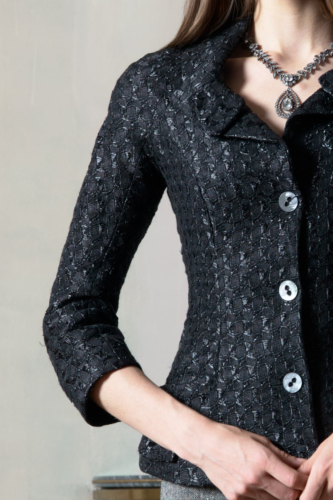 Christian Dior Black Bar Jacket by John Galliano (SS 2006)