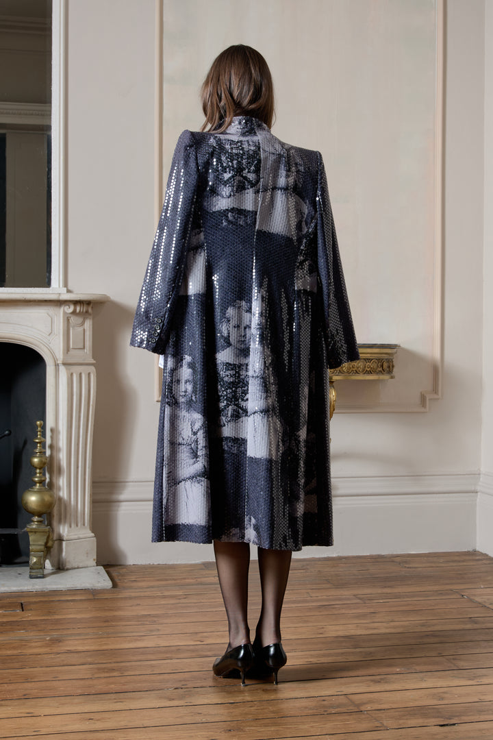 Alexander McQueen 'Drei Mädchen' Sequin Coat (AW 1998)