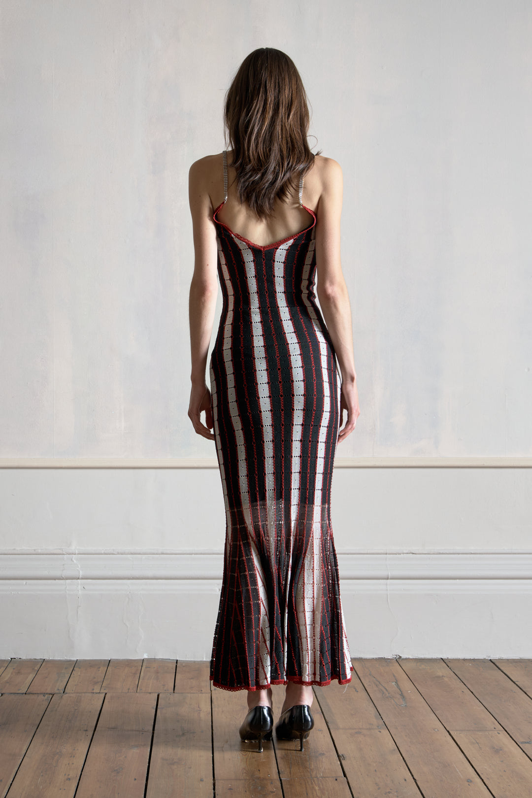 John Galliano Stripe Knit Dress (SS 2002)