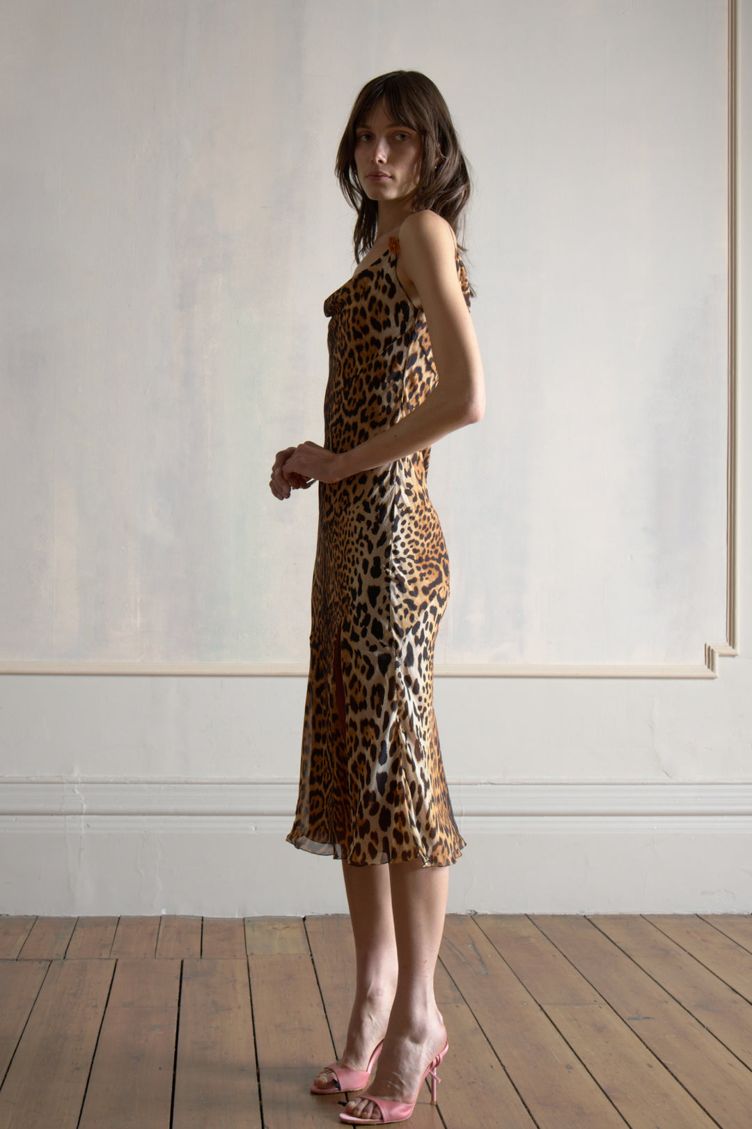 Christian Dior Leopard-Print Bias Cut Dress by John Galliano (AW 2004)