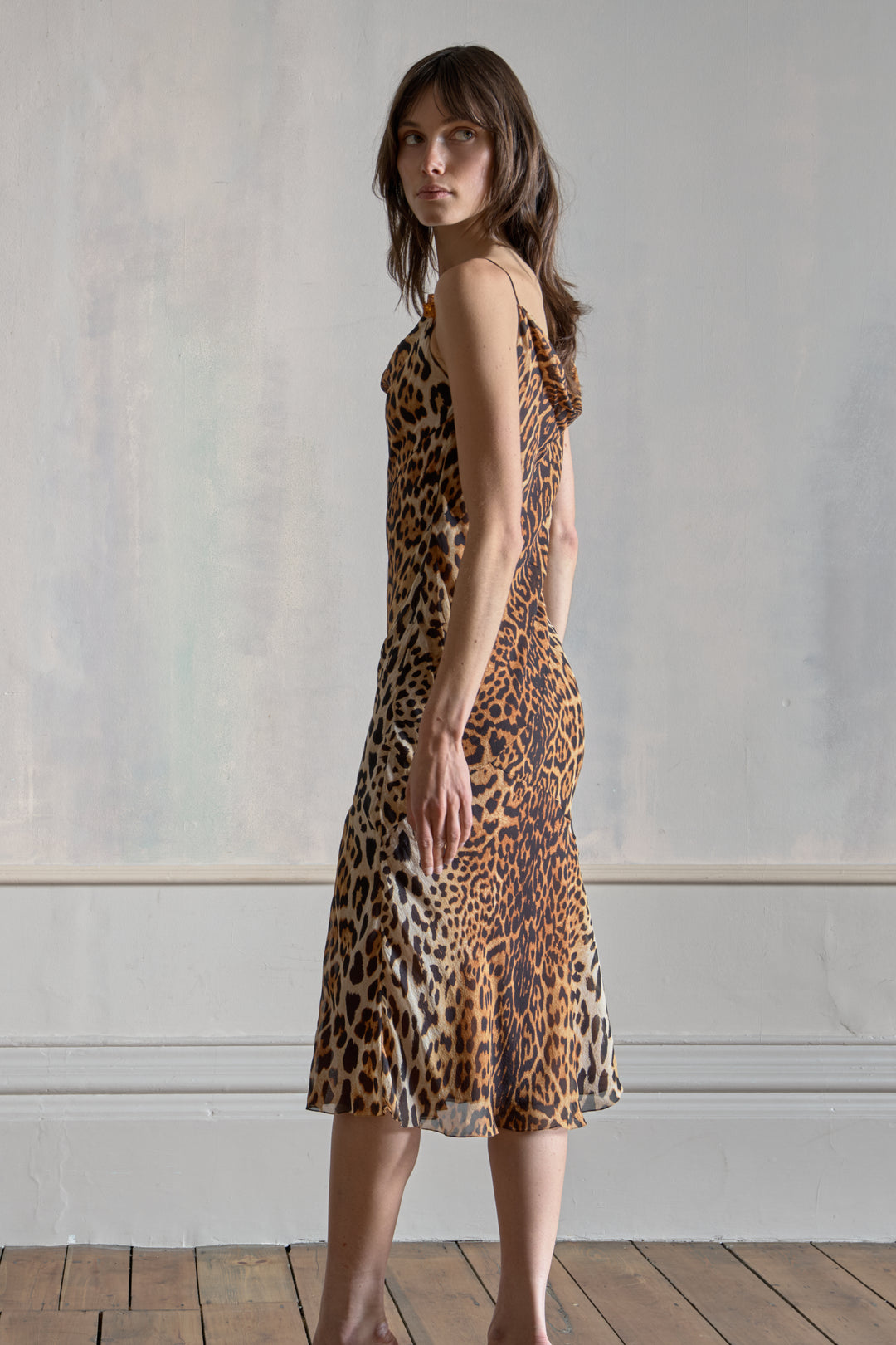 Christian Dior Leopard-Print Bias Cut Dress by John Galliano (AW 2004)