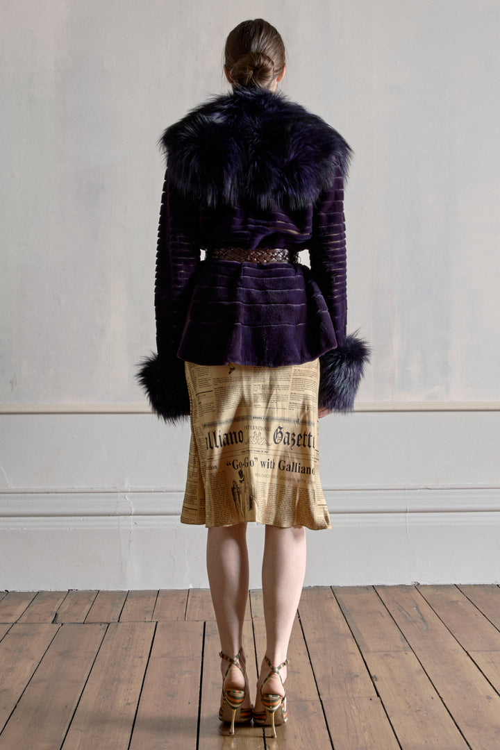 Gianfranco Ferré Mink and Fox Fur Coat (c. 2000s)