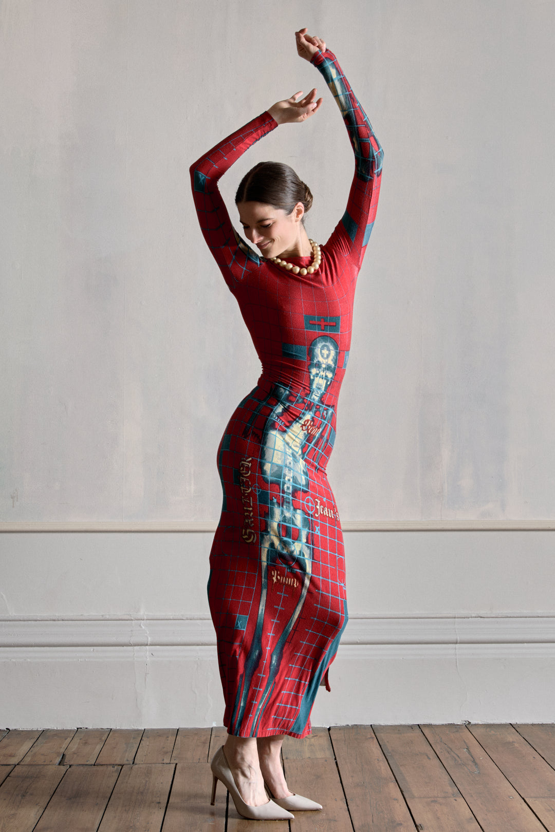 Jean Paul Gaultier 'Cyberbaba' Jersey Dress (SS 1996)