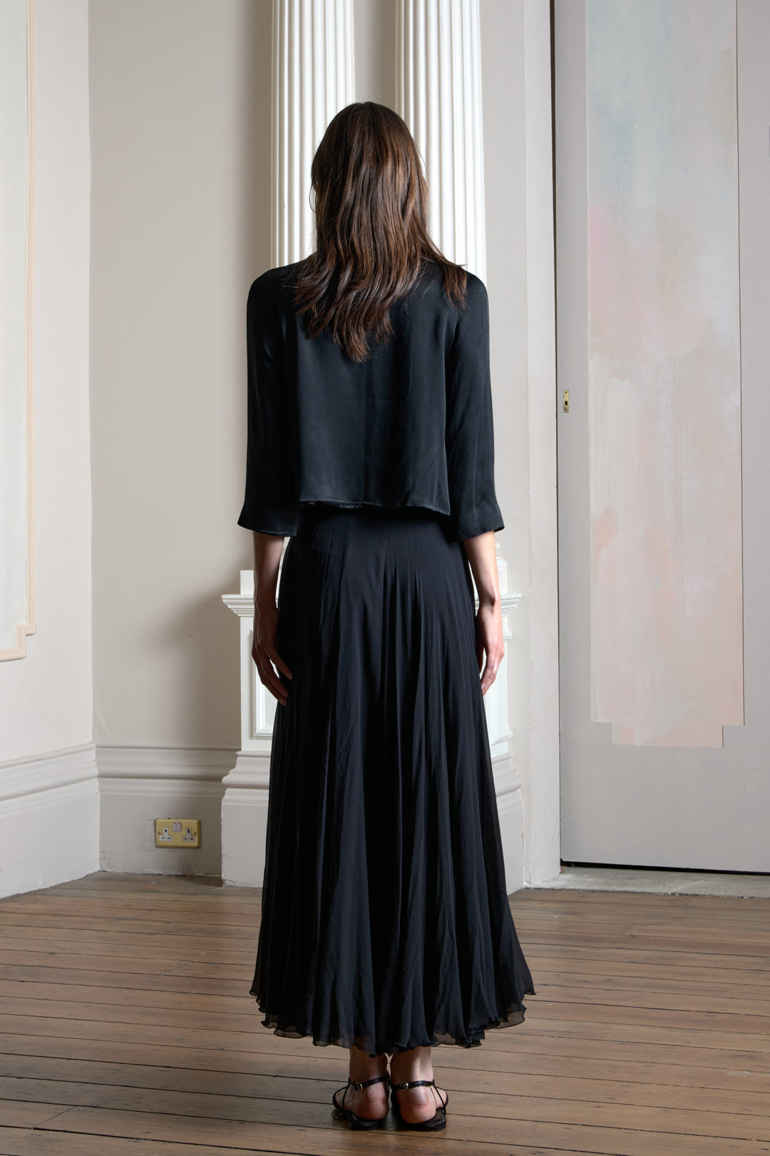 Christian Dior Silk Blouse with Mandarin Collar by John Galliano (Resort 2008)