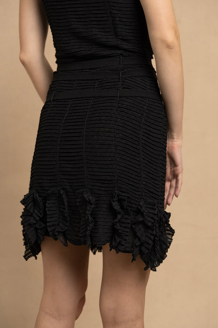 Christian Dior Bondage Knit Black Dress by John Galliano (SS 2003)