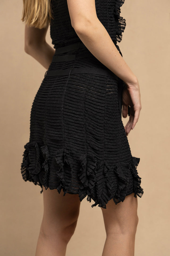 Christian Dior Bondage Knit Black Dress by John Galliano (SS 2003)
