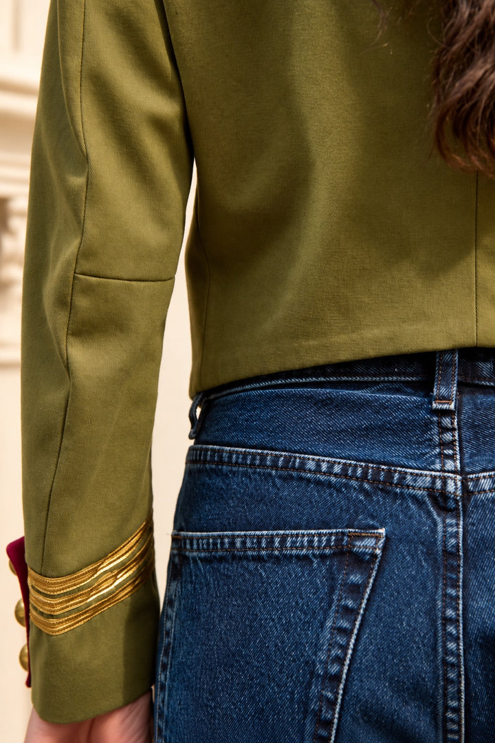 Gucci Military Inspired Jacket by Frida Giannini (SS 2015)