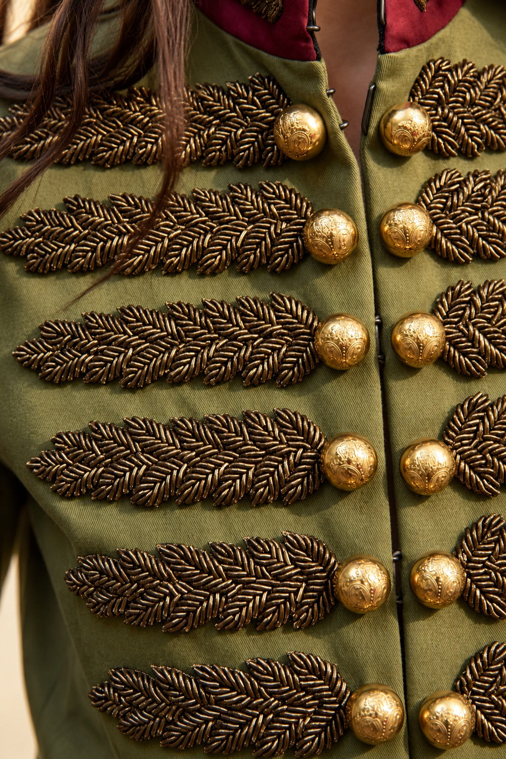 Gucci Military Inspired Jacket by Frida Giannini (SS 2015)